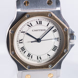 CARTIER LM SANTOS OCTAGON Ref.187902 W.BOX