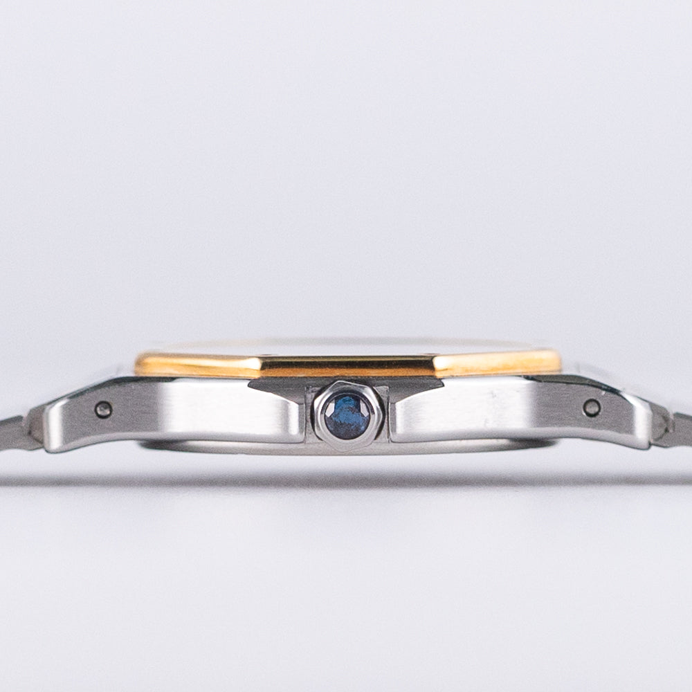 CARTIER LM SANTOS OCTAGON Ref.187902 W.BOX