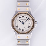 CARTIER LM SANTOS OCTAGON Ref.187902 W.BOX