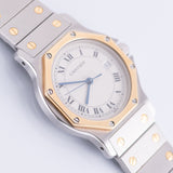 CARTIER LM SANTOS OCTAGON Ref.187902 W.BOX
