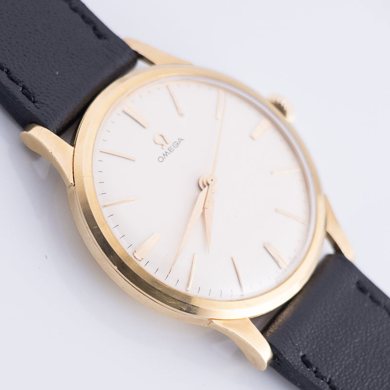 OMEGA Ref.14708 18K Yellow Gold Calatrava w.BOX – TIMEANAGRAM