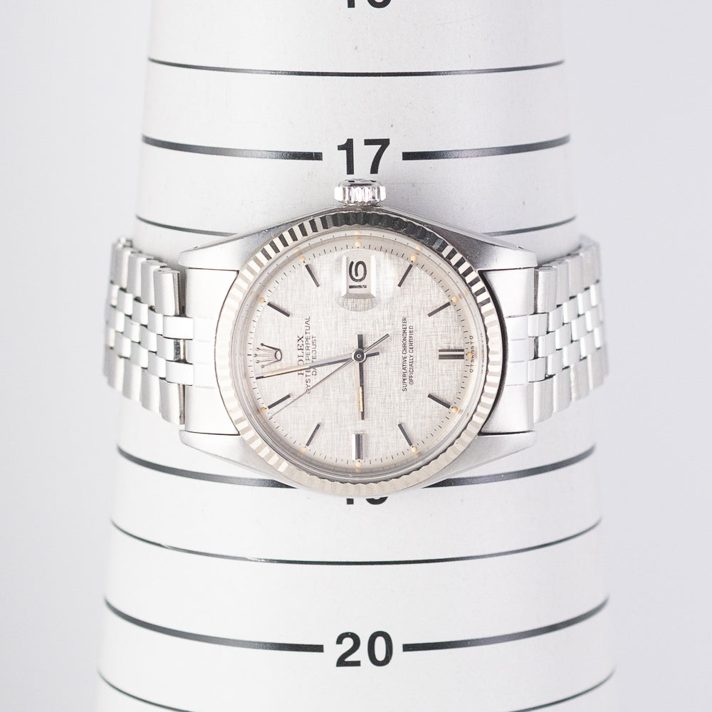 ROLEX DATEJUST Ref.1601 Linen Dial