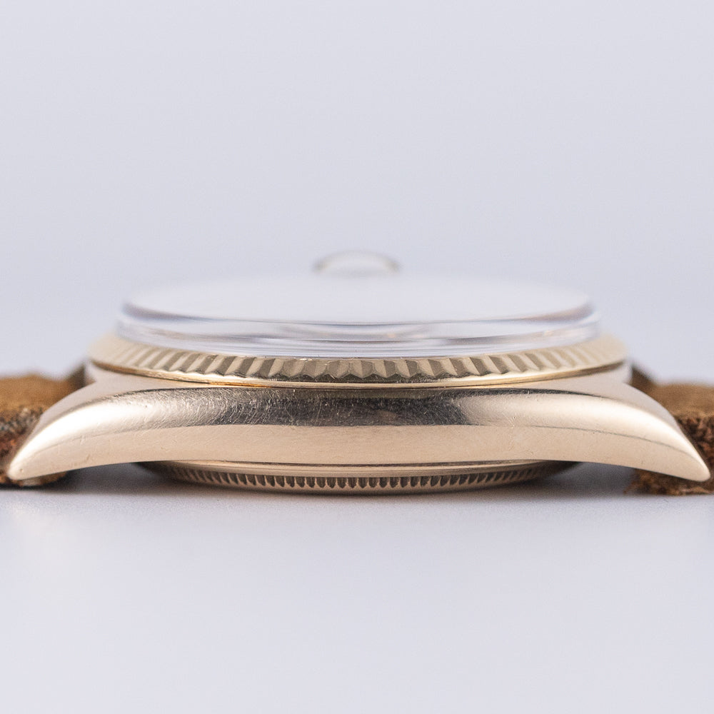 ROLEX DATEJUST Ref.1601 Brown Dial 18K Yellow Gold