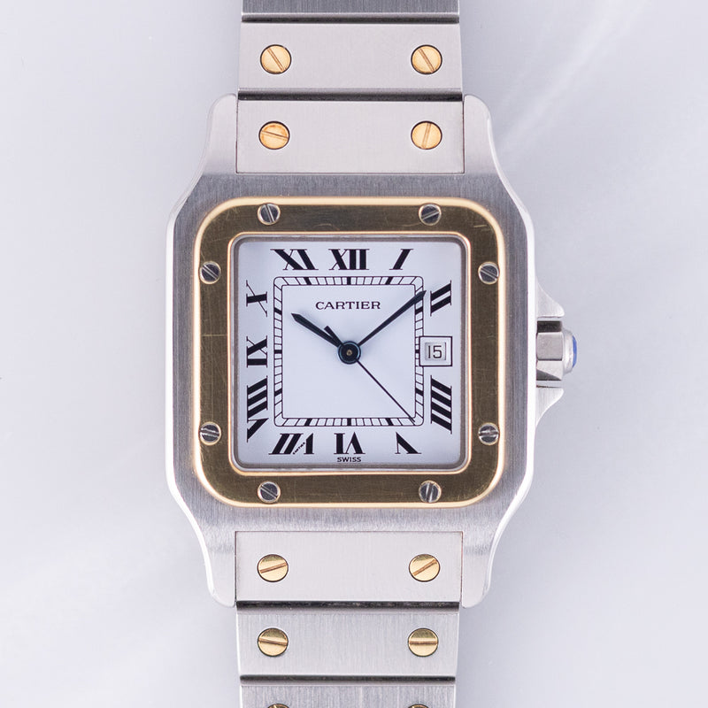 【Cartier】santos de Cartier LM 余りコマ1つ CARTIER LM Santos Carrée Ref.2961 – TIMEANAGRAM