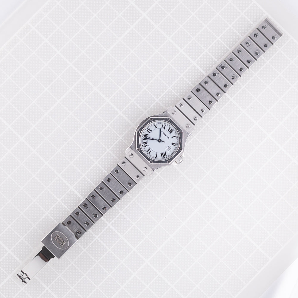 CARTIER LM SANTOS OCTAGON STEEL Automatic REF.2965