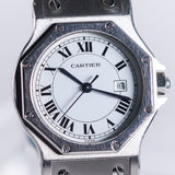CARTIER LM SANTOS OCTAGON STEEL Automatic REF.2965