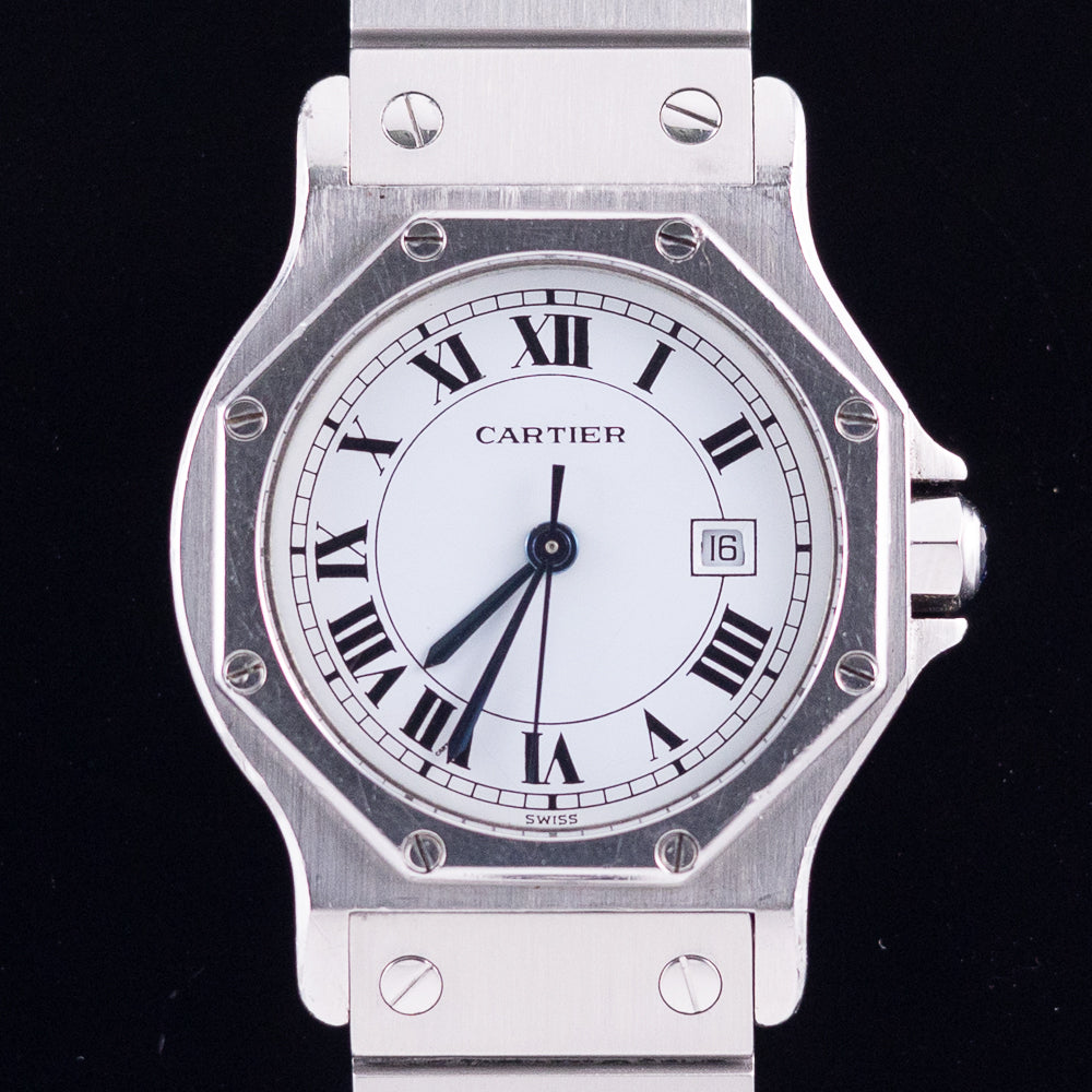 CARTIER LM SANTOS OCTAGON STEEL Automatic REF.2965