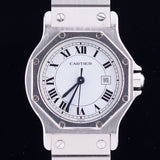 CARTIER LM SANTOS OCTAGON STEEL Automatic REF.2965