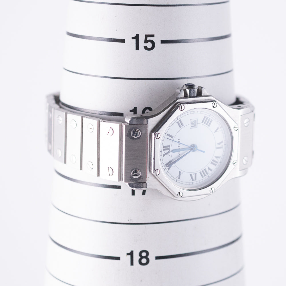CARTIER LM SANTOS OCTAGON STEEL Automatic REF.2965