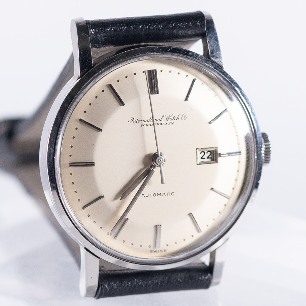 IWC Automatic Date Cal.8531 Bombe Dial Old Fish Crown