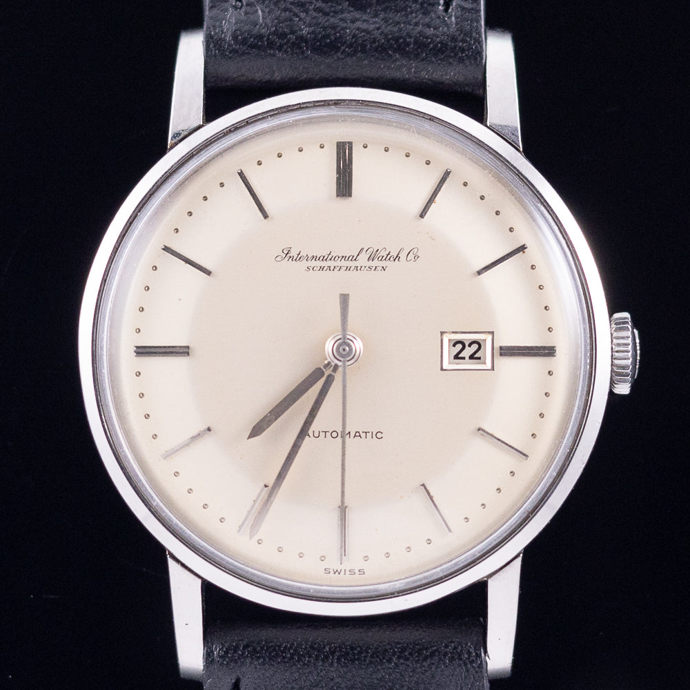 IWC Automatic Date Cal.8531 Bombe Dial Old Fish Crown