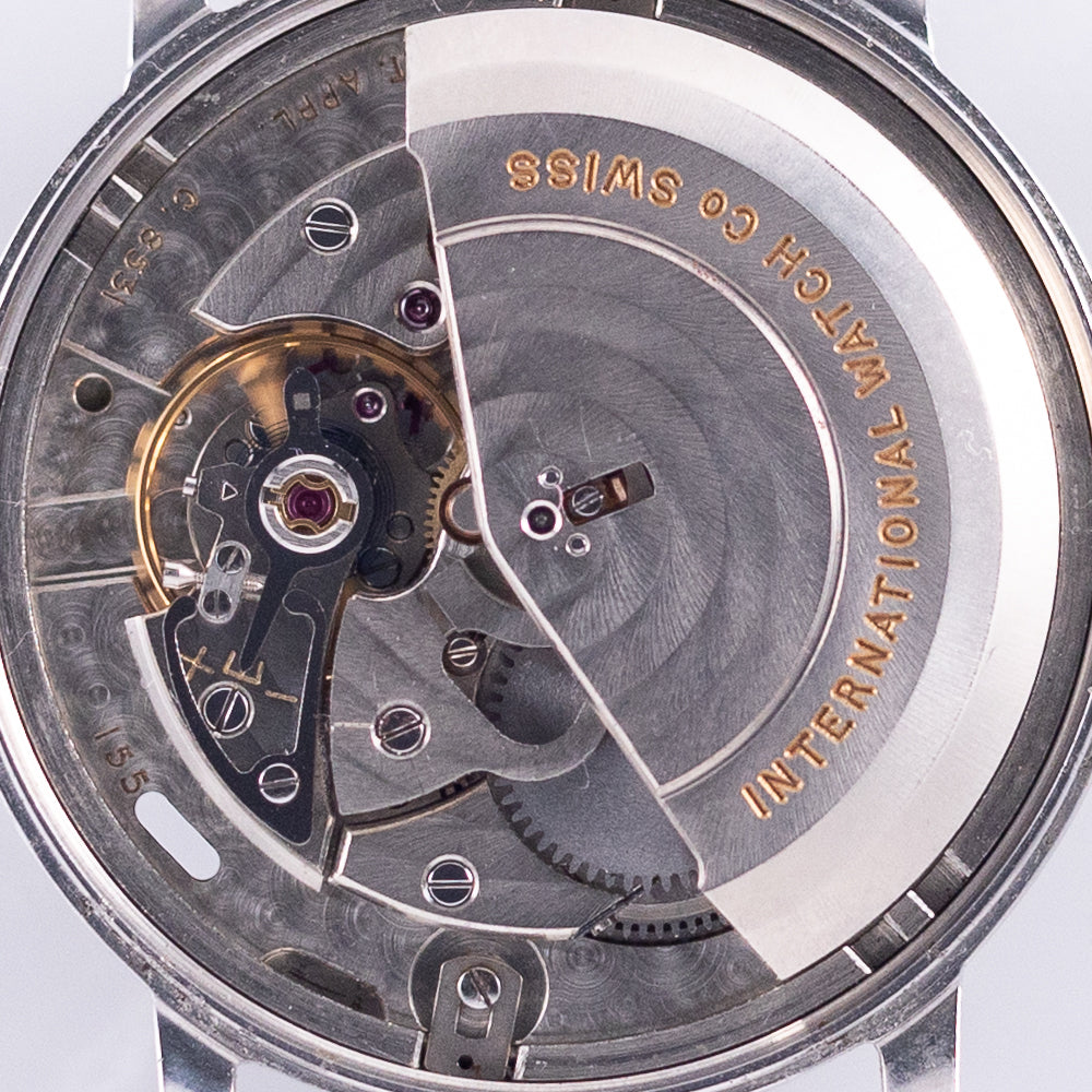 IWC Automatic Date Cal.8531 Bombe Dial Old Fish Crown