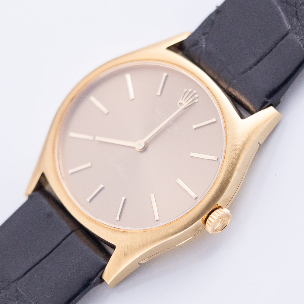 ROLEX Cellini Ref.3806 Sigma Brown Dial