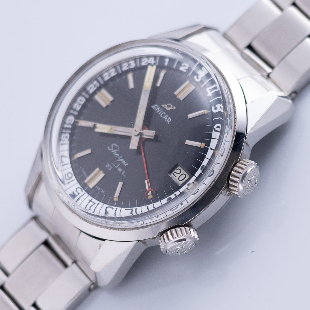 ENICAR Sherpa Jet 33 Ref.126/002 Super Compressor Cal.AR1126
