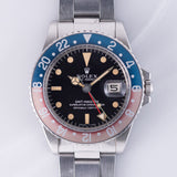 ROLEX GMT-MASTER Ref.1675 matte MK1 pumpkin Lume