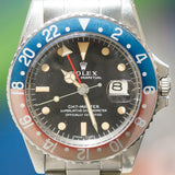 ROLEX GMT-MASTER Ref.1675 matte MK1 pumpkin Lume