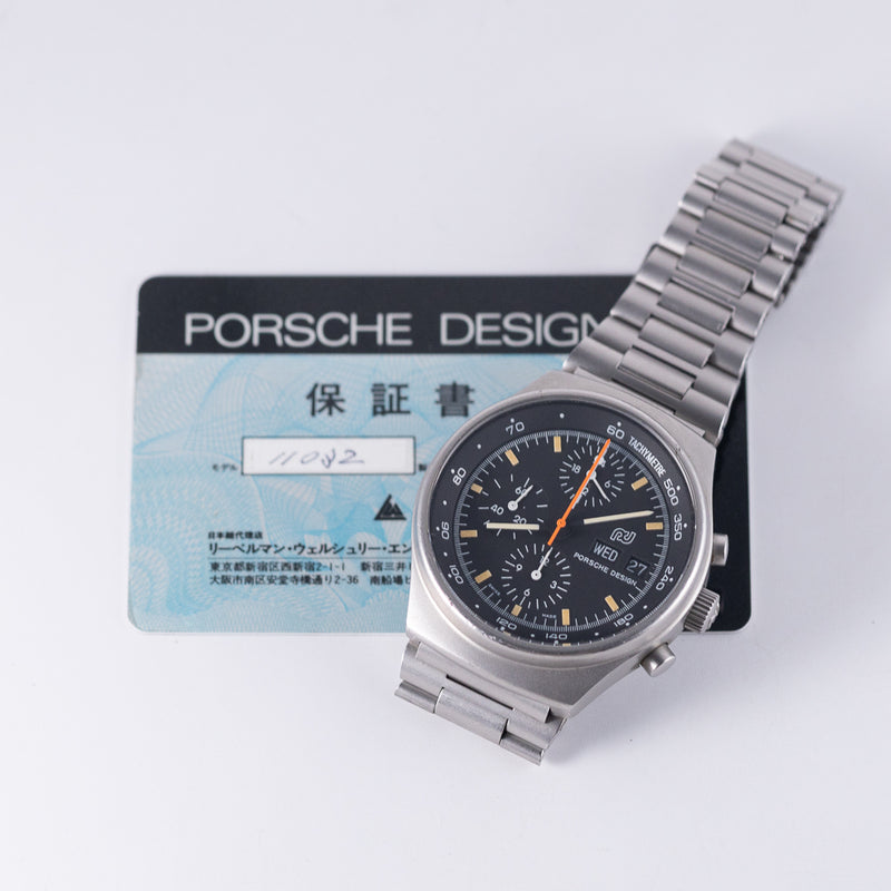 Porsche Design By Orfina Chronograph PD01 Ref.7176S W.Card