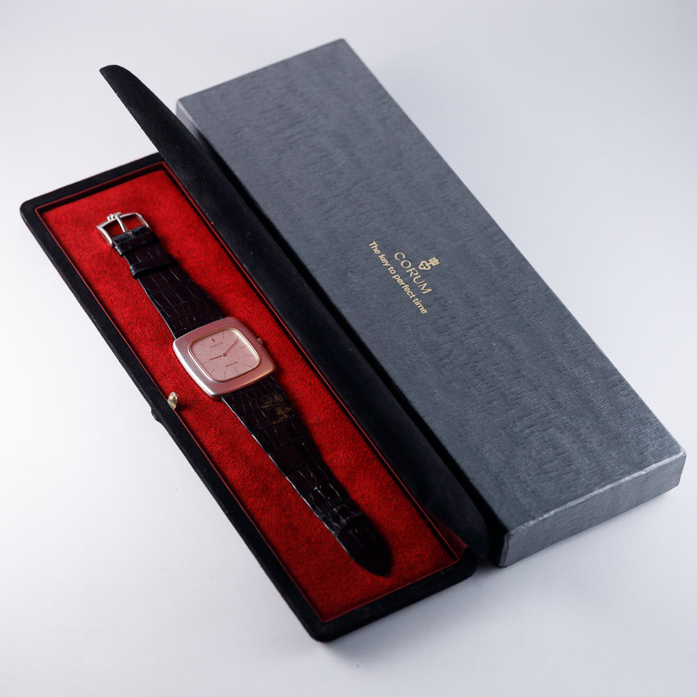CORUM Ref.58301 Jumbo 18K White Gold  Automatic 35 Jewels Cal.37 w.BOX