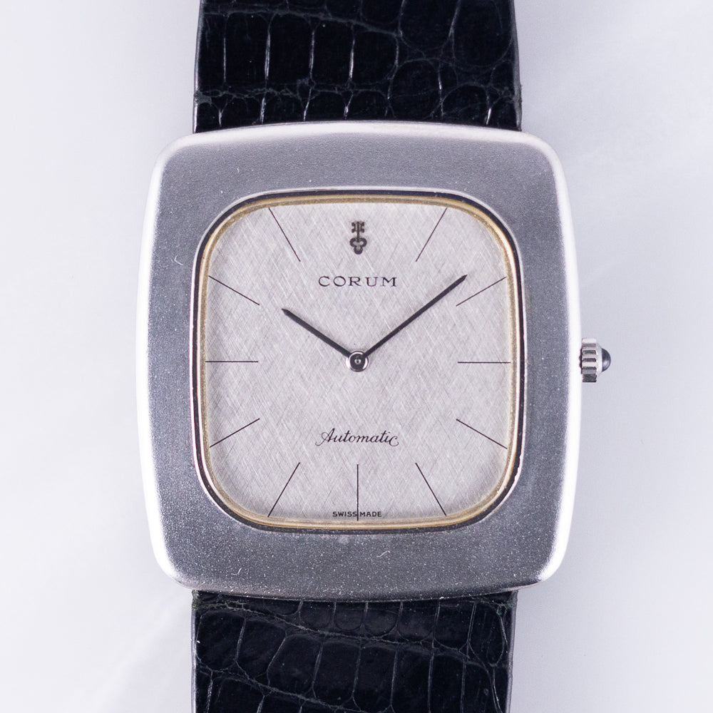 CORUM Ref.58301 Jumbo 18K White Gold  Automatic 35 Jewels Cal.37 w.BOX
