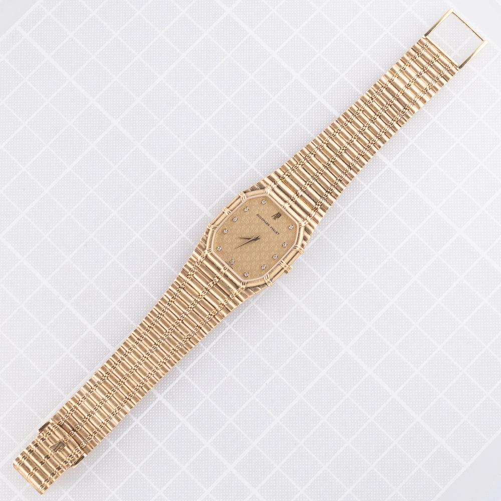 AUDEMARS PIGUET BAMBOO Manual Diamond AP Dial W.Box
