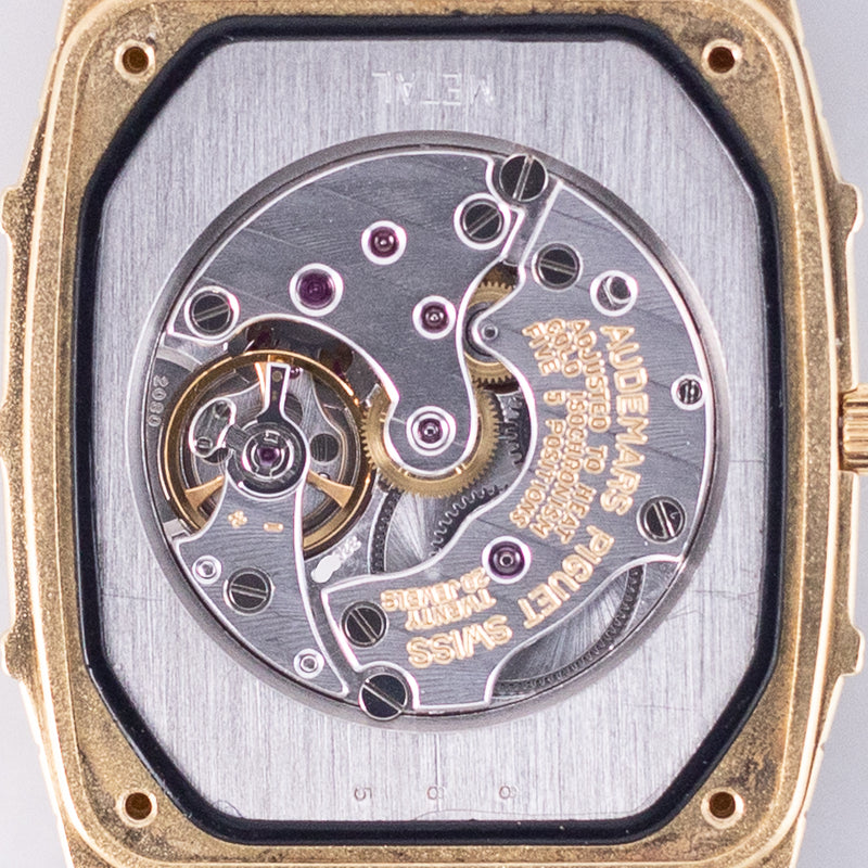 【箱・説明書付き】Audemars Piguet 1983年 イヤープレート AUDEMARS PIGUET BAMBOO Manual Diamond AP Dial W.Box – TIMEANAGRAM