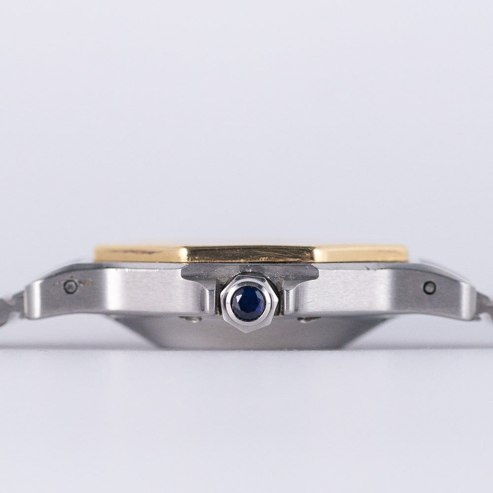 CARTIER LM SANTOS OCTAGON Automatic Ref.2966 NO Crack Dial