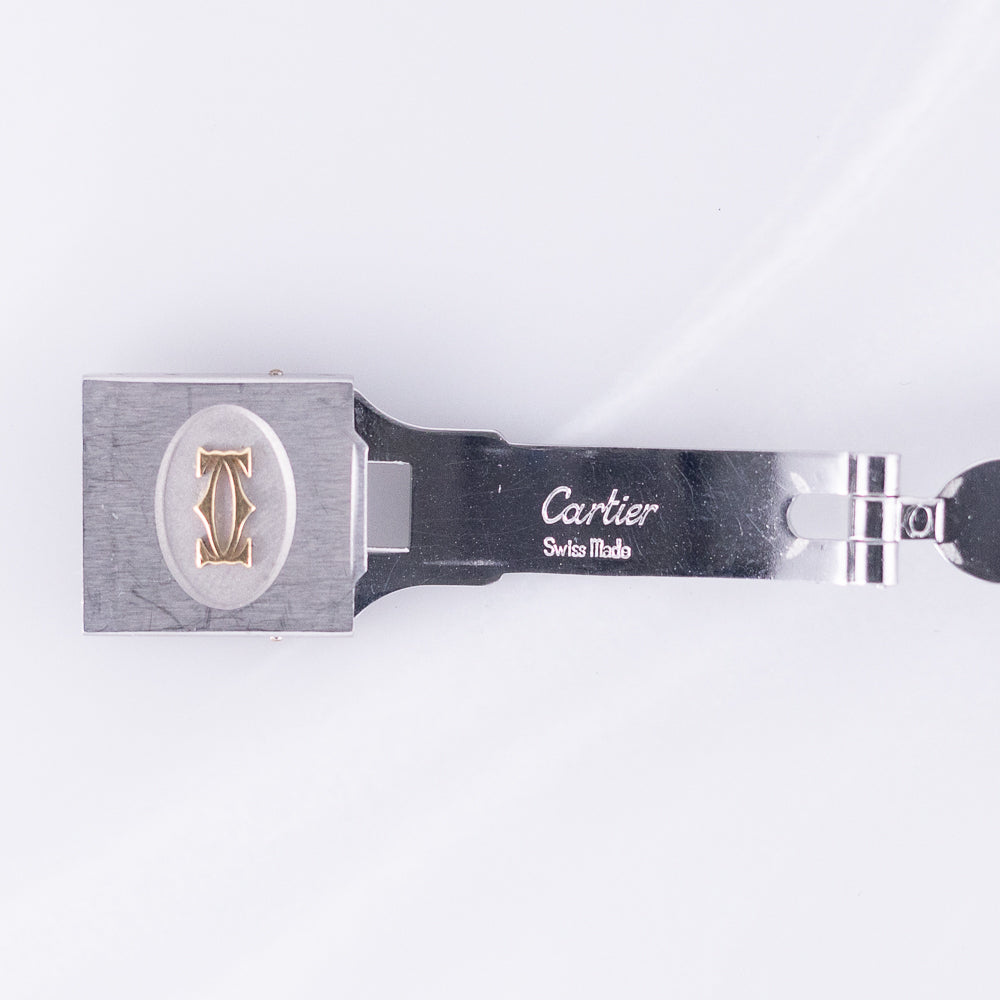 CARTIER LM SANTOS OCTAGON Automatic Ref.2966 NO Crack Dial