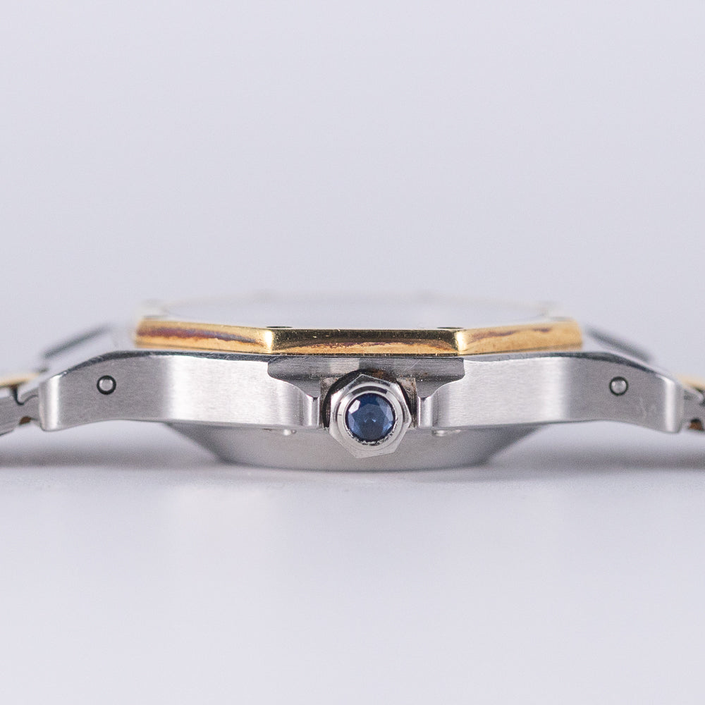CARTIER LM SANTOS OCTAGON Ref.2966 Godron Bracelet