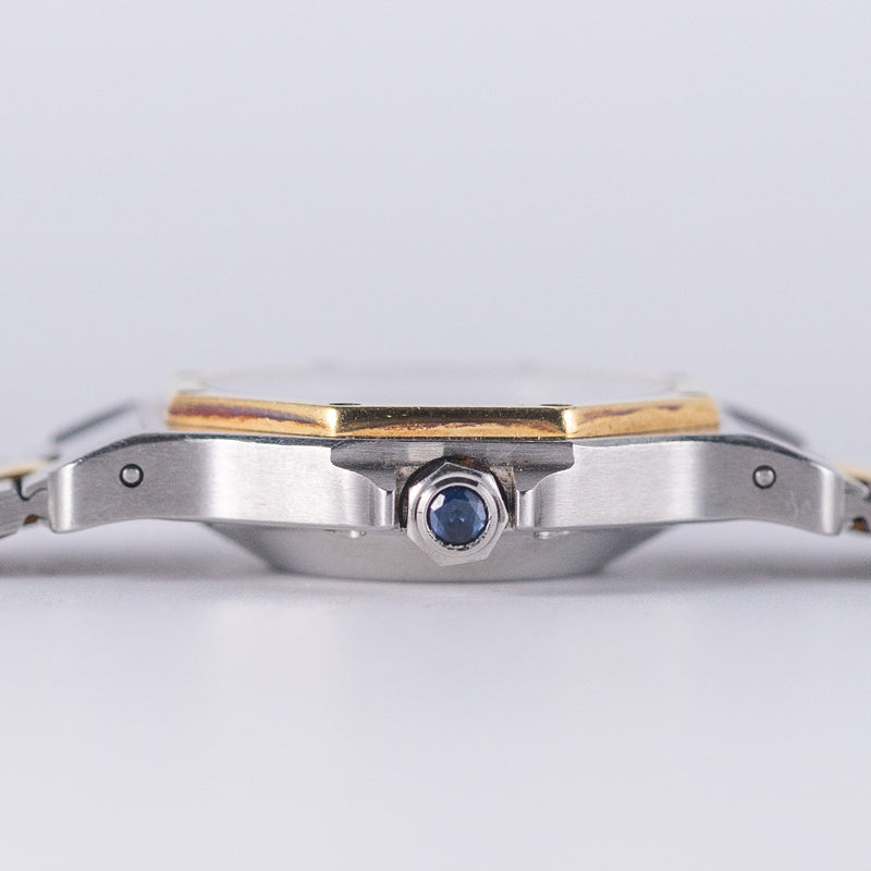 CARTIER LM SANTOS OCTAGON Ref.2966 Godron Bracelet – TIMEANAGRAM