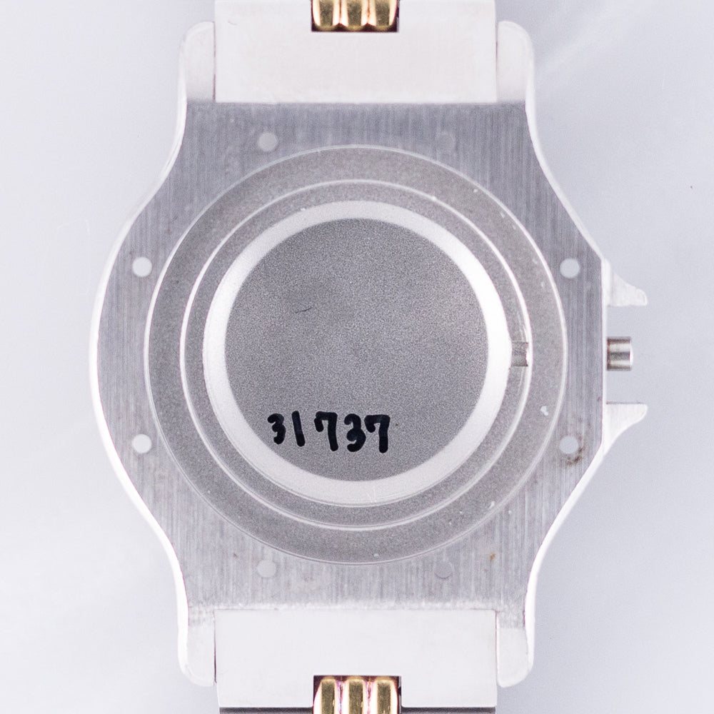 CARTIER LM SANTOS OCTAGON Ref.2966 Godron Bracelet