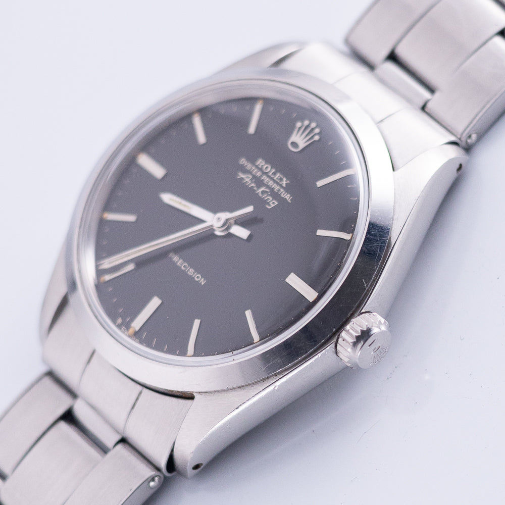 ROLEX Air-King Ref.5500 Mint Black Gilt Dial