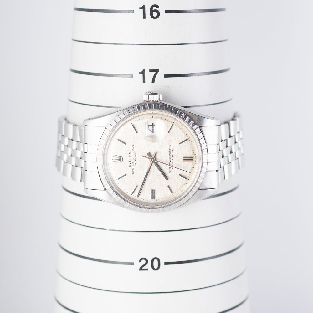 ROLEX DATEJUST Ref.1603 LINEN DIAL NO LUMINOUS