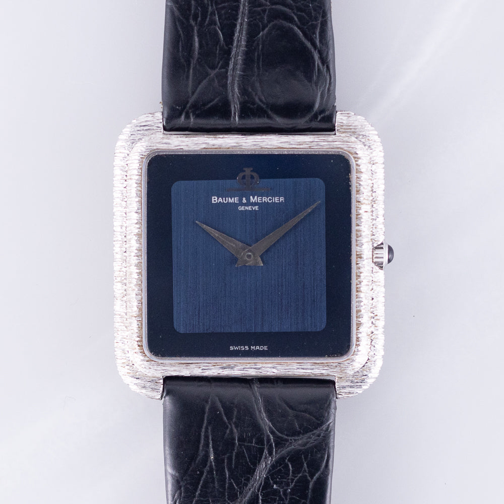 BAUME & MERCIER Ref.37215 Blue Two-Tone Dial
