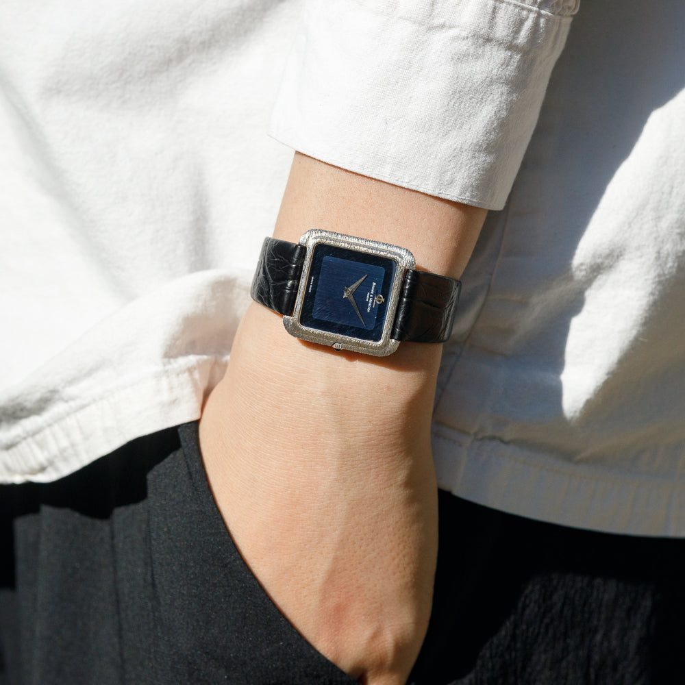 BAUME & MERCIER Ref.37215 Blue Two-Tone Dial