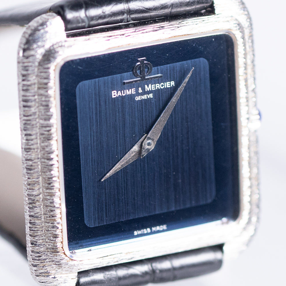 BAUME & MERCIER Ref.37215 Blue Two-Tone Dial