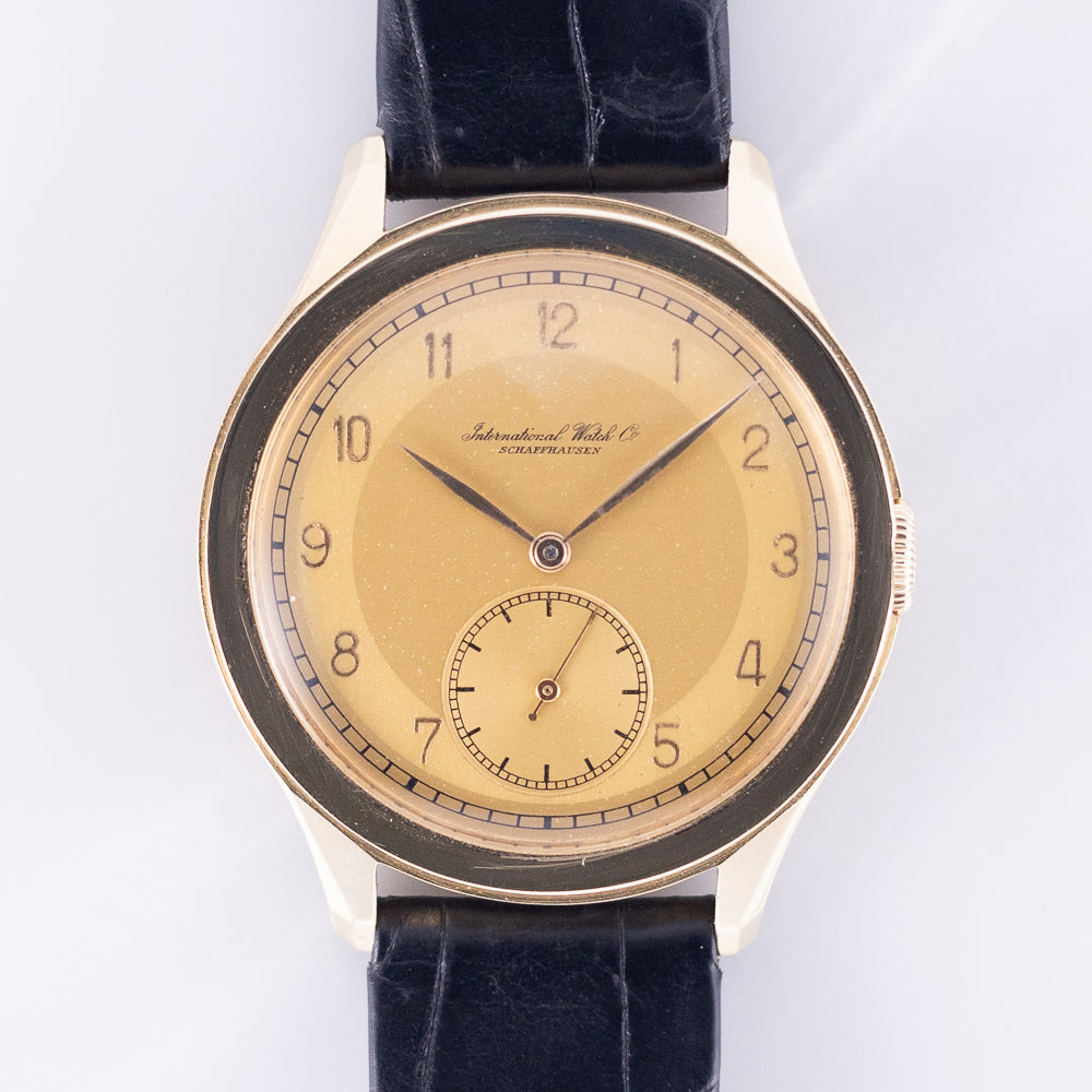 IWC Cal.83 36mm Jumbo Calatrava Two-Tone Dial 14K Yellow Gold
