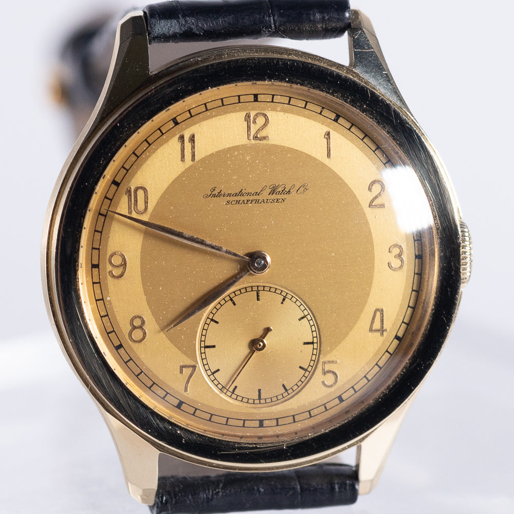 IWC Cal.83 36mm Jumbo Calatrava Two-Tone Dial 14K Yellow Gold