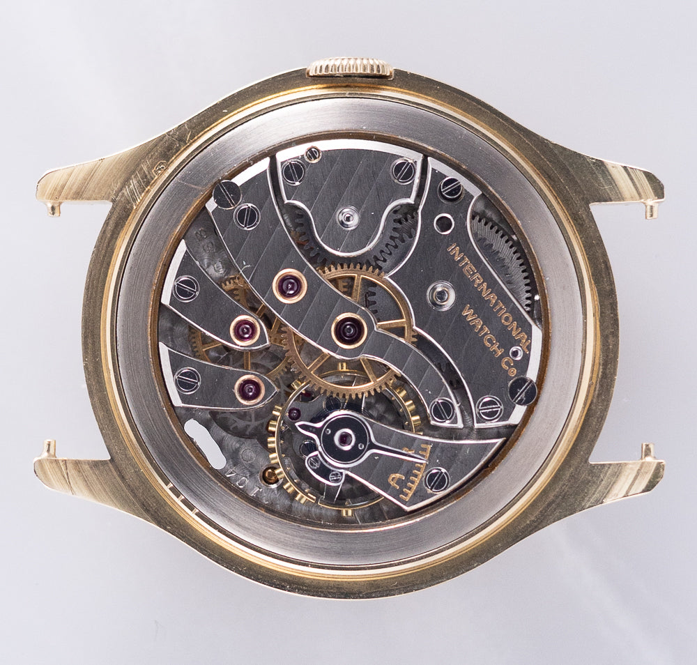 IWC Cal.83 36mm Jumbo Calatrava Two-Tone Dial 14K Yellow Gold