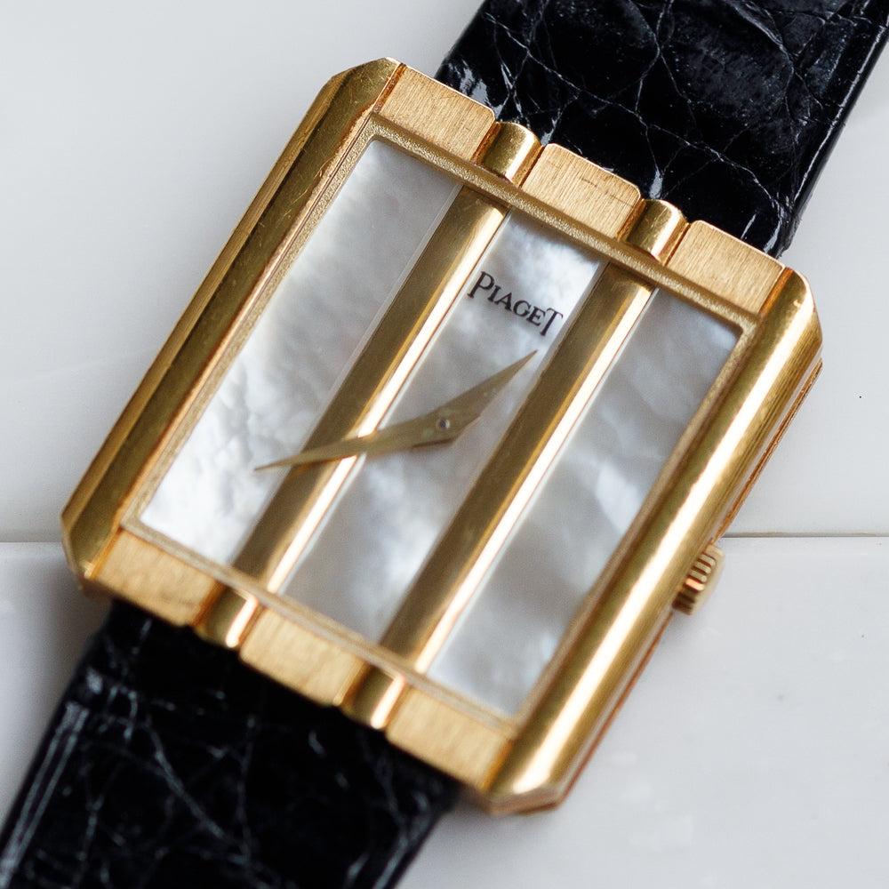 PIAGET Polo Ref.8163 MOP DIAL NOS W.BOX