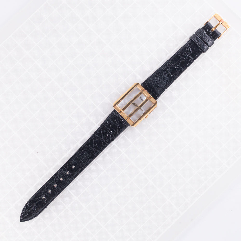 PIAGET Polo Ref.8163 MOP DIAL NOS W.BOX