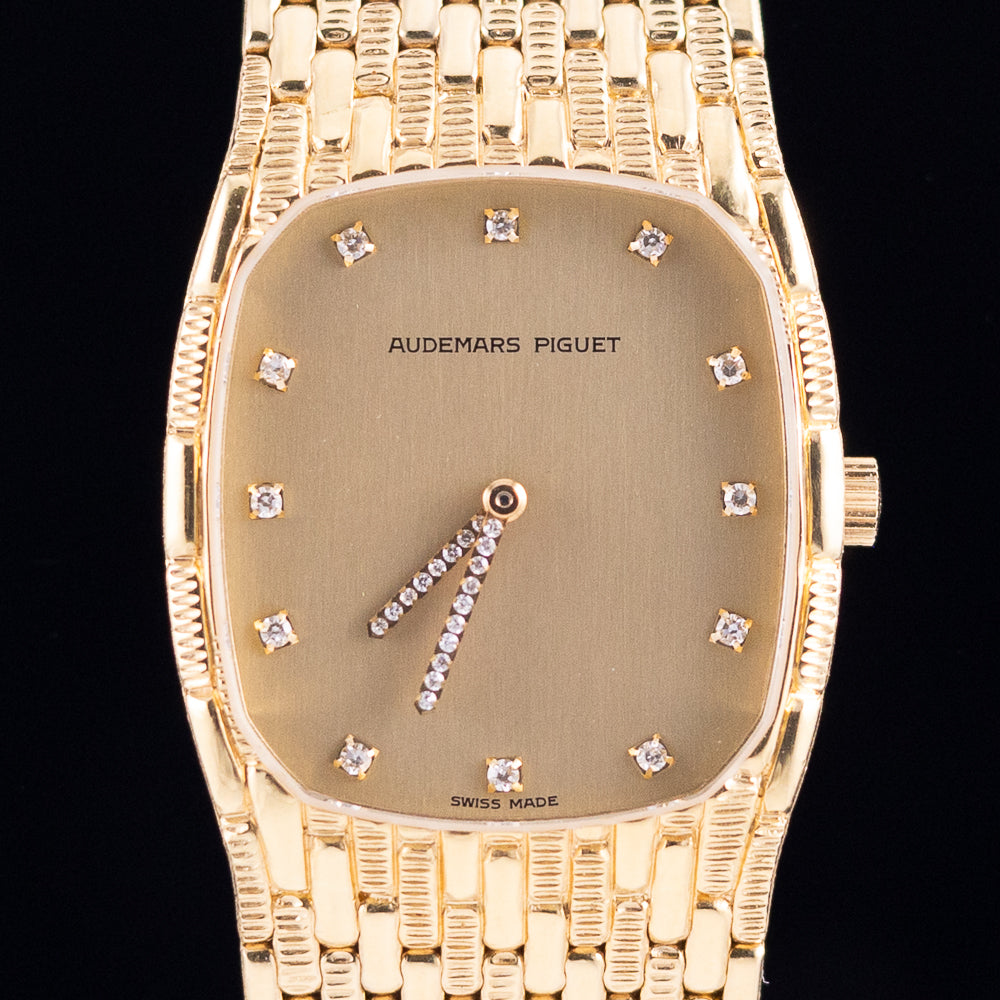 AUDEMARS PIGUET COBRA 18K YELLOW GOLD DIAMOND DIAL Cal.2080