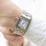 CARTIER LM Santos Carrée Ref.2960 STEEL w.BOX