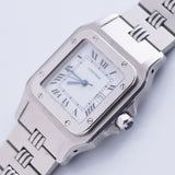 CARTIER LM Santos Carrée Ref.2960 STEEL w.BOX