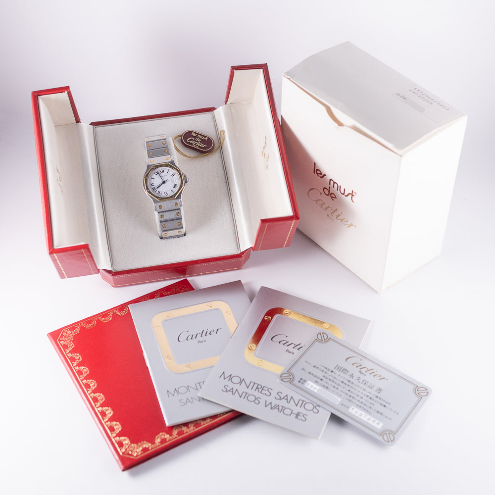 CARTIER LM SANTOS OCTAGON Ref.2966
