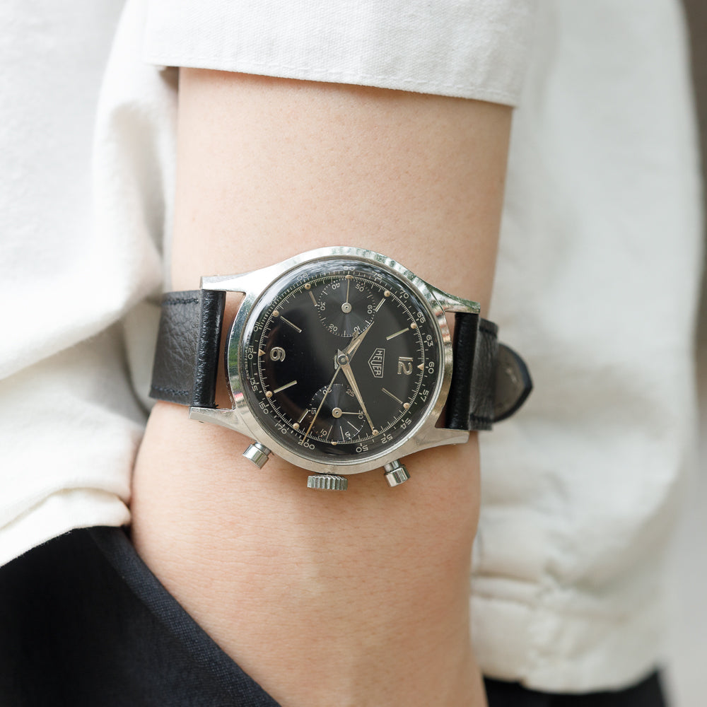 HEUER Pre CARRERA Valjoux 22 REF.3336NT　