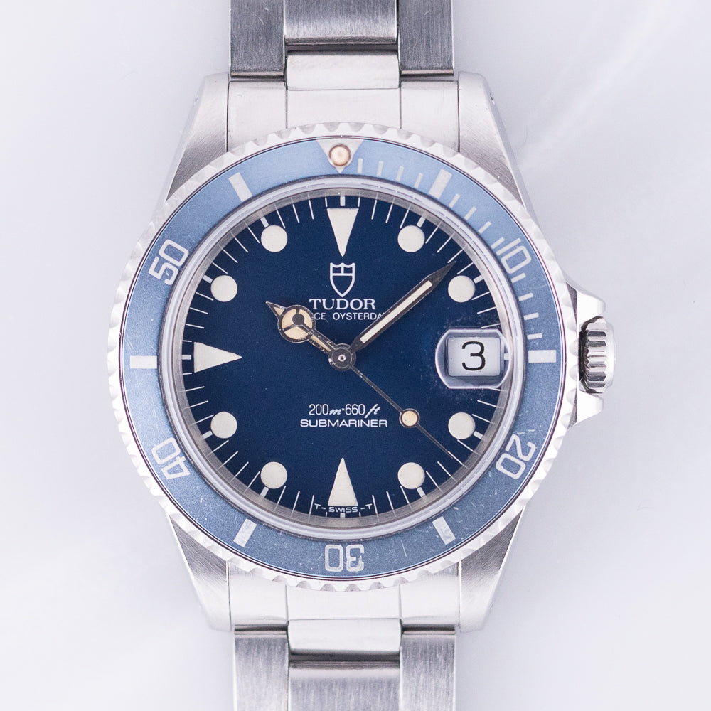TUDOR Submariner Ref.76000 Blue Ghost Bezel 9315 Bracelet