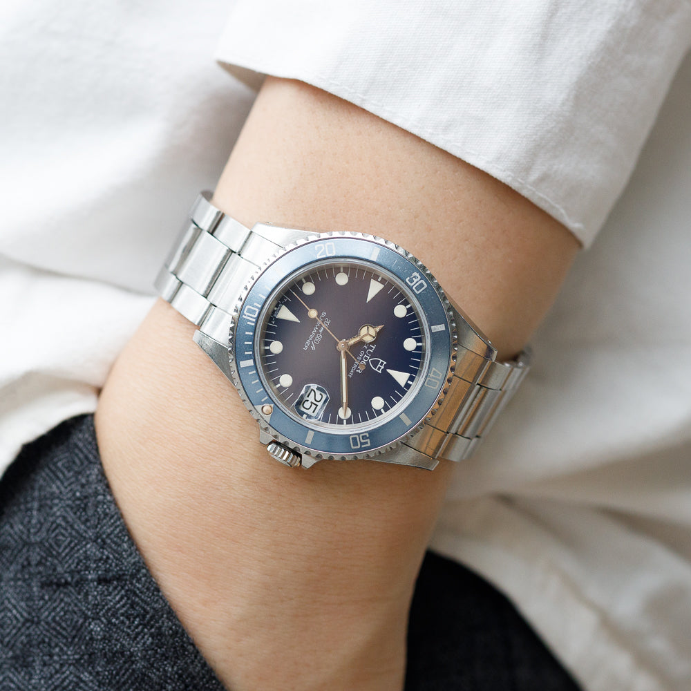 TUDOR Submariner Ref.76000 Blue Ghost Bezel 9315 Bracelet