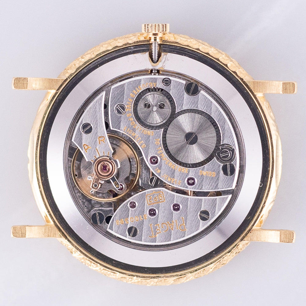 PIAGET Ref.9025 Dali d'Or Onyx Dial 18K Yellow Gold Limited Edition