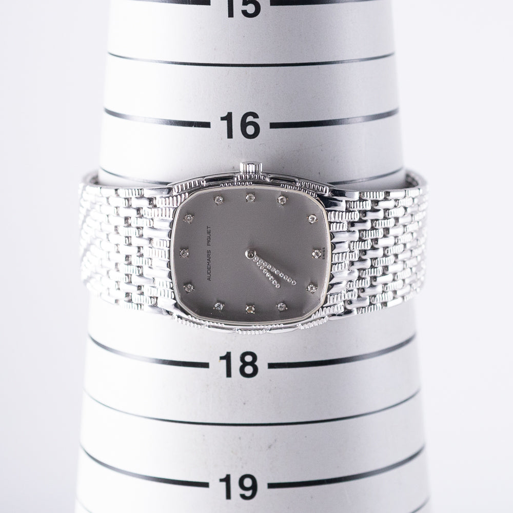 AUDEMARS PIGUET COBRA 18K WHITE GOLD DIAMOND DIAL Cal.2080