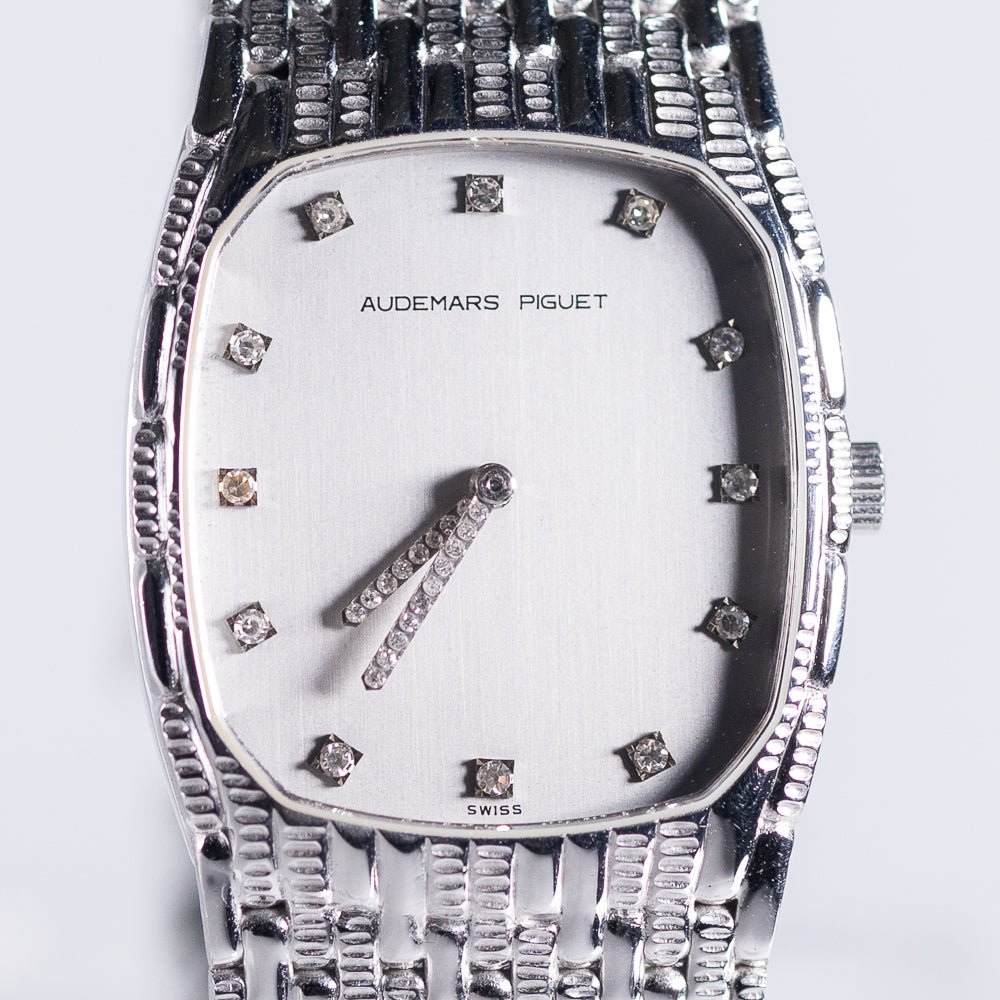 AUDEMARS PIGUET COBRA 18K WHITE GOLD DIAMOND DIAL Cal.2080